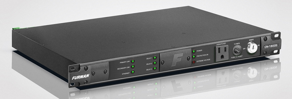 Furman CN-1800S Acondicionador de potencia de secuenciación inteligente 15A